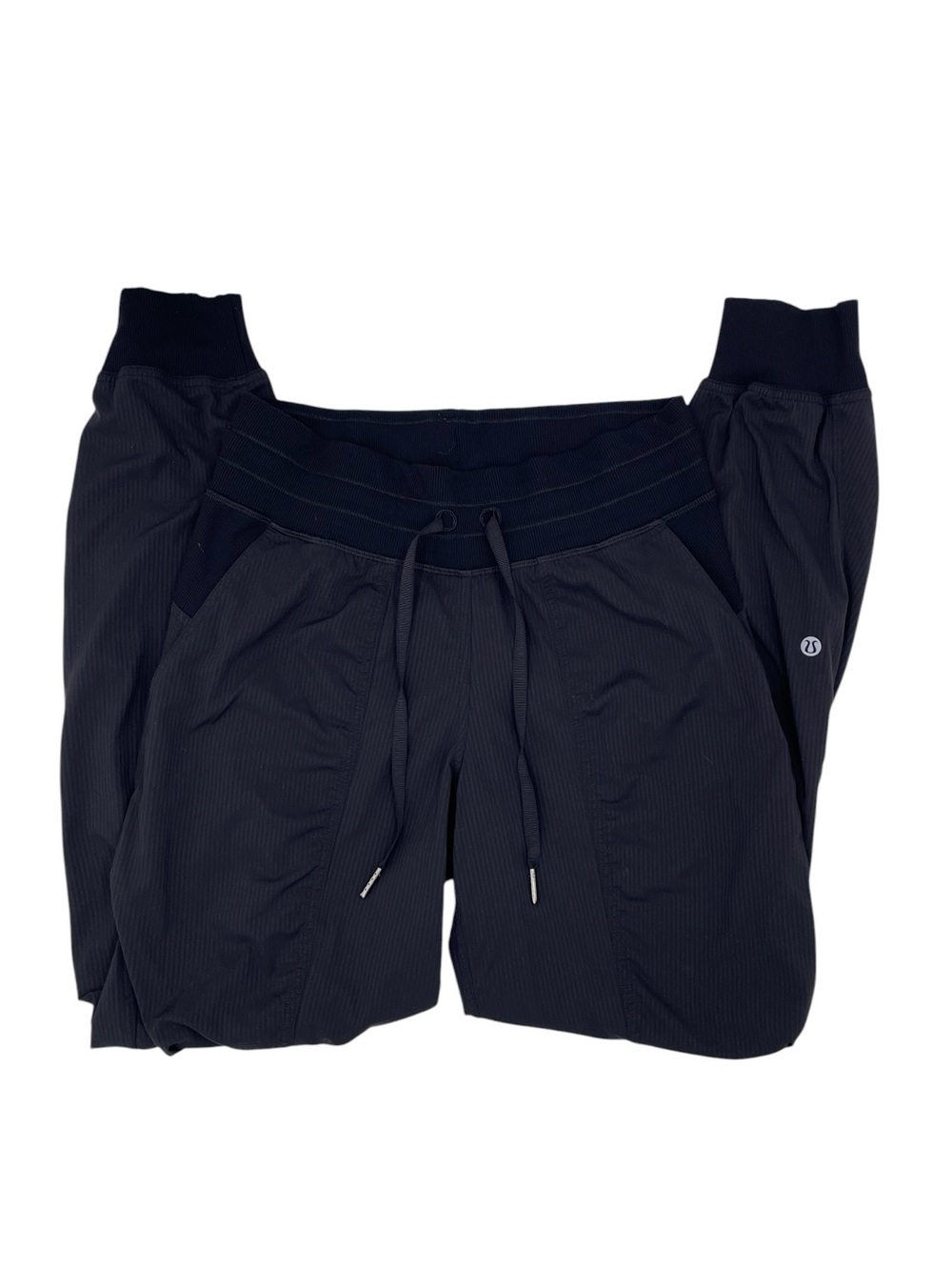 Lululemon Dance Studio Mid-Rise Jogger Pants Full Length Black Size 4 W5ENMS